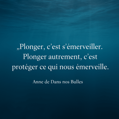 plongée éco-responsable